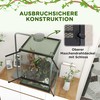 "PawHut" terariumas roplių maitinimo dėžutė Ventiliacija prieš pabėgimą 120L stiklinis terariumas kabelių valdymas amfibijų voras metalas juodas 45x45x60cm