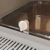 PawHut XXL nerūdijančio plieno kačių tualetas su atverčiamu dangčiu, kačių kraiko dėžė su semtuvėliu, didelėms katėms iki 12 kg, lengvai valomas