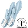 SATISFYER AIR PUMP BUNNY 1 ŠVIESIAI MĖLYNAS