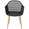 D2.Design Simplet Kėdė Becker juoda/natūrali