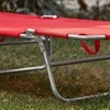 Lauko sulankstomas nešiojamas gultas SoBuy OGS48-R