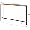 SoBuy pagalbinis staliukas, komoda FSB19-XL-N