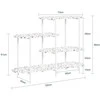 TV staliukas Sobuy Sandėliavimo stalas Vitrina Salės baldai Sideboard FSB89-W
