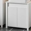 Sobuy Vanity vienetas vonios kambario spintelė šurmulio vienetas BZR101-W