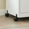 Sobuy Virtuvės lentyna mikrobangų krosnelei Virtuvės spintelė su ratukais Sideboard FSB12-W