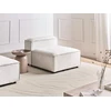 Sofa Beliani 1-vietis modulis ARDAL, kreminė balta, velvetas