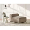 Sofa Beliani 1-vietis modulis ARDAL šviesiai rudas velvetas