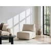 Sofa Beliani 1 vietos modulis MESNALI Boucle, balkšvas