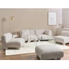 Sofa Beliani 1 vietos modulis MJALBI, kreminė balta, Boucle
