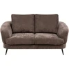 Sofa Beliani 3 asmenų svetainės komplektas KJAER, šenilas, tamsiai rudas