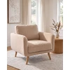Sofa Beliani 4 vietų poilsio baldų komplektas KILJA, Boucle, smėlio spalvos