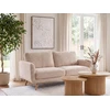 Sofa Beliani 4 vietų poilsio baldų komplektas KILJA, Boucle, smėlio spalvos