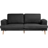 Sofa Beliani 4 vietų poilsio baldų komplektas KILDAL juodas