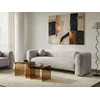 Sofa Beliani 4 vietų svetainės baldų komplektas LEIREN smėlio spalvos