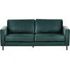Sofa Beliani 4 vietų svetainės baldų komplektas SAVALEN, veliūras, tamsiai žalias