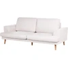 Sofa Beliani 4 vietų svetainės baldų komplektas KILDAL šviesiai smėlio spalvos