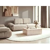 Sofa Beliani 5 vietų poilsio baldų komplektas NACKA Boucle, smėlio spalvos