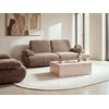 Sofa Beliani 5 vietų poilsio baldų komplektas NACKA, šenilinis audinys, rudas