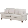 Sofa Beliani 5 vietų poilsio komplektas GINNERUP, šviesiai smėlio spalvos