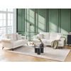 Sofa Beliani 5 vietų svetainės baldų komplektas SKIVE, boucle, baltas