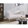 Sofa Beliani 5 vietų svetainės baldų komplektas LJUNG, baltas boucle audinys
