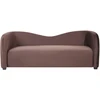 Sofa Beliani 5 vietų svetainės baldų komplektas VELTADA iš veliūro, tamsiai rudas