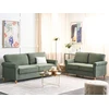 Sofa Beliani 5 vietų svetainės baldų komplektas RONNEBY, tamsiai žalias velvetas
