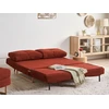 Sofa Beliani 6 asmenų poilsio komplektas JERSLEV raudonas