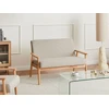 Sofa Beliani 6 asmenų svetainės baldų komplektas ESRUM šviesiai rudas / pilkas