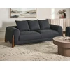 Sofa Beliani 6 vietų poilsio baldų komplektas VINLIDEN, juodas
