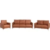 Sofa Beliani 6 vietų svetainės baldų komplektas CILENS, aukso rudos spalvos