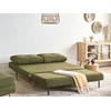 Sofa Beliani 6 vietų svetainės baldų komplektas JERSLEV žalias