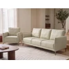 Sofa Beliani 6 vietų svetainės baldų komplektas CILENS, šviesiai smėlio spalvos