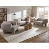 Sofa Beliani 6 vietų svetainės baldų komplektas HOGBO smėlio spalvos