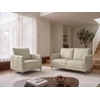 Sofa Beliani 6 vietų svetainės baldų komplektas CILENS, šviesiai smėlio spalvos