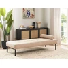 Sofa Beliani CHINON šezlongas, „Bouclé“, smėlio spalvos