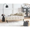 Sofa Beliani Dešininė šezlongo kėdė IVRY, veliūrinė, šviesiai smėlio spalvos