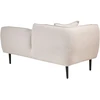Sofa Beliani Kairinis šezlongas CHEVANNES Boucle šviesiai smėlio spalvos