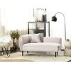 Sofa Beliani Kairinis šezlongas CHEVANNES Boucle šviesiai smėlio spalvos