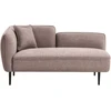 Sofa Beliani Kairysis gultas CHEVANNES šviesiai rudas