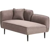 Sofa Beliani Kairysis gultas CHEVANNES šviesiai rudas
