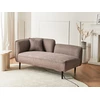 Sofa Beliani Kairysis gultas CHEVANNES šviesiai rudas