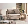 Sofa Beliani Kampinis modulis EGERIS smėlio spalvos