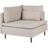 Sofa Beliani Kampinis modulis EGERIS smėlio spalvos