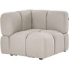 Sofa Beliani Kampinis modulis MAKSABERG, smėlio spalvos