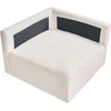 Sofa Beliani Kampinis modulis MESNALI Boucle Laužyta balta