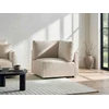 Sofa Beliani Kampinis modulis MESNALI Boucle Laužyta balta