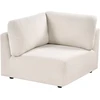 Sofa Beliani KIVVIK kampinis modulis, boucle, laužyta balta