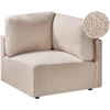 Sofa Beliani MESNALI Boucle smėlio spalvos kampinis modulis