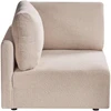 Sofa Beliani MESNALI Boucle smėlio spalvos kampinis modulis